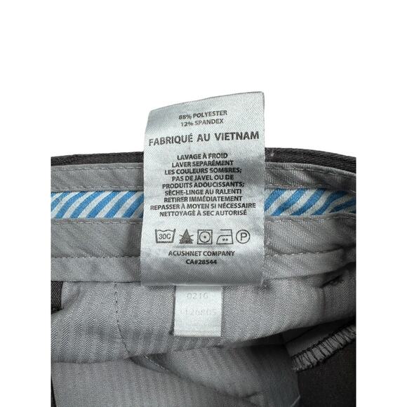 Footjoy Golf Pants Mens Size 36x34 (Fits 36x31) Grey Performance Business - Picture 8 of 9